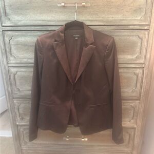Ann Taylor Chocolate Brown Blazer